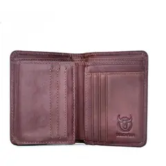 GENERICO - Bull Captain Billetera De Cuero Vertical