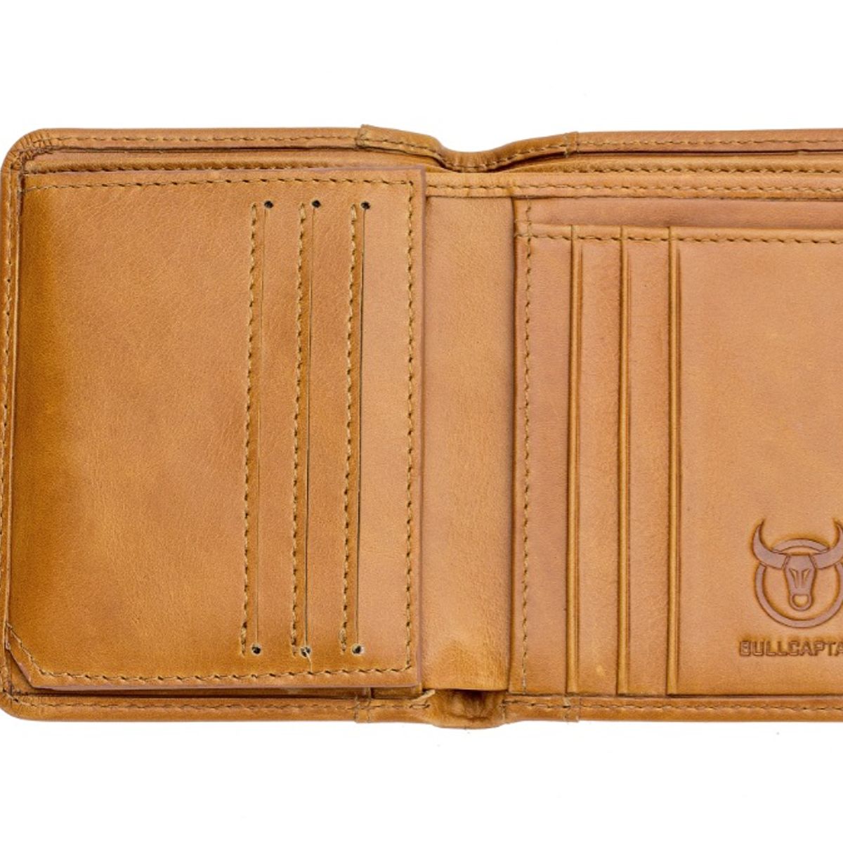 GENERICO - Bull Captain Billetera De Cuero Vertical