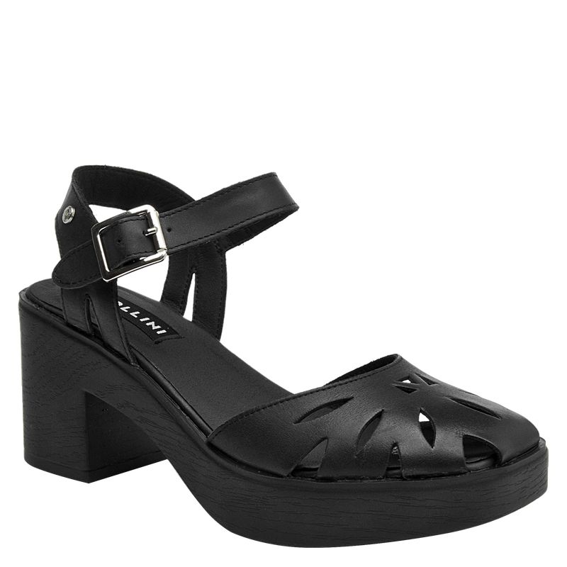 POLLINI - Sandalia Casual Mujer Negro Pollini