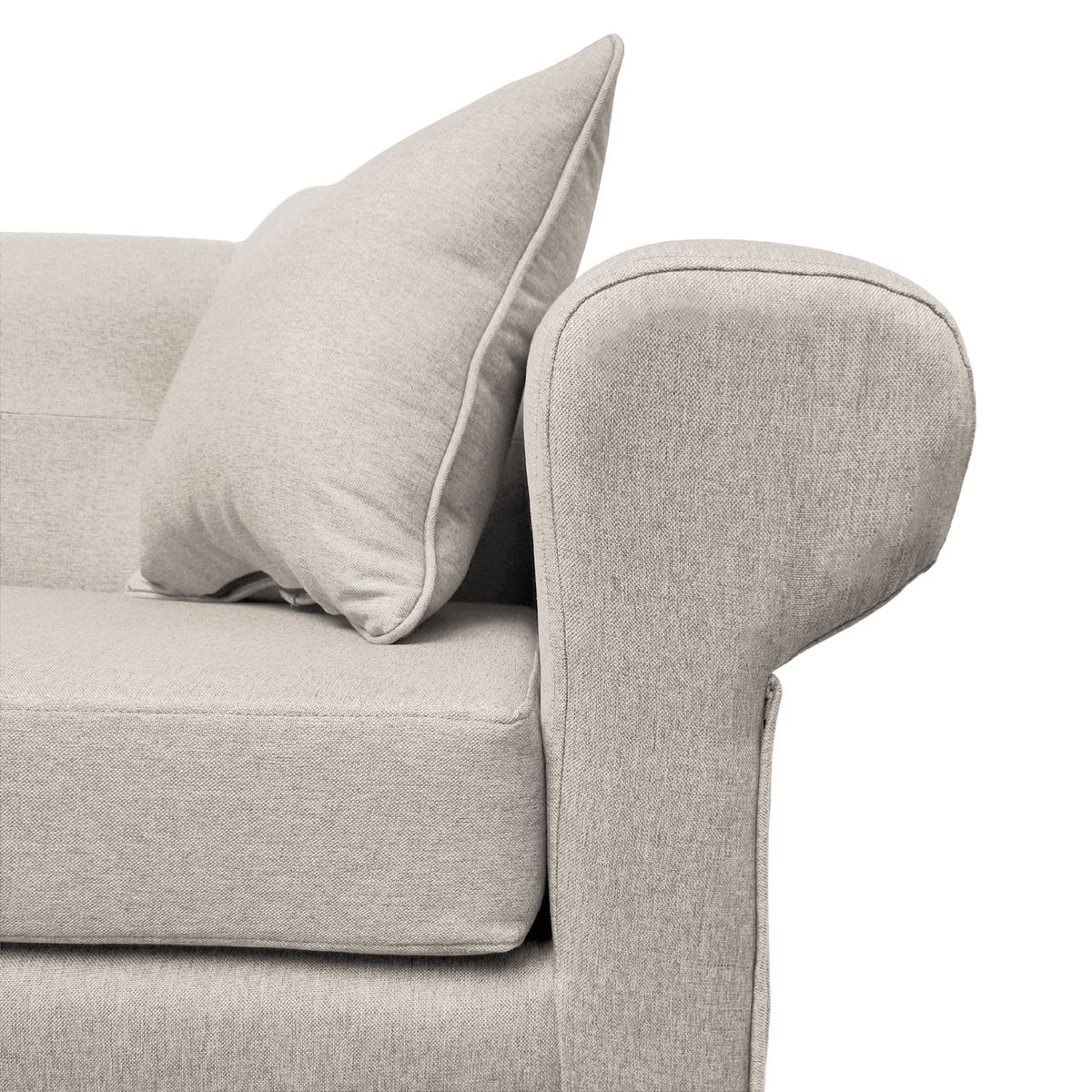 MBC - Sofá 2 Cuerpos New Barcelona Lino Beige