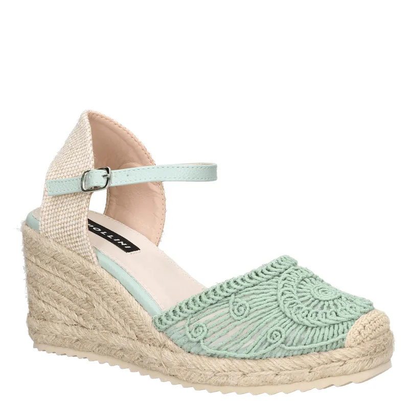 POLLINI - Alpargata Casual Mujer Verde Pollini