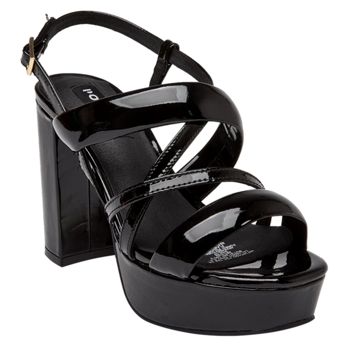 POLLINI - Sandalia Casual Mujer Negro Pollini