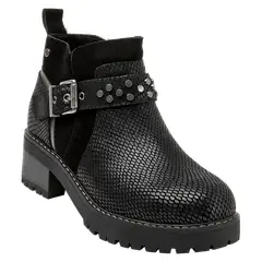 BRUNO ROSSI - Botin Casual Mujer Negro