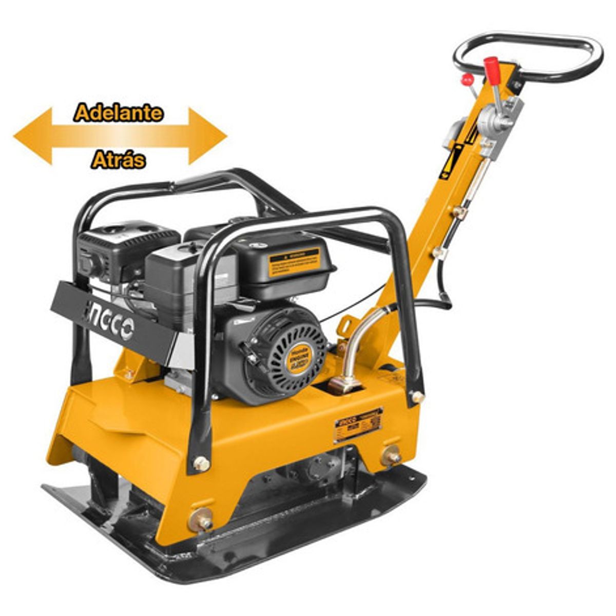 INGCO - Placa Compactadora A Gasolina Reversible 6,5Hp Ingco Gcp125-2