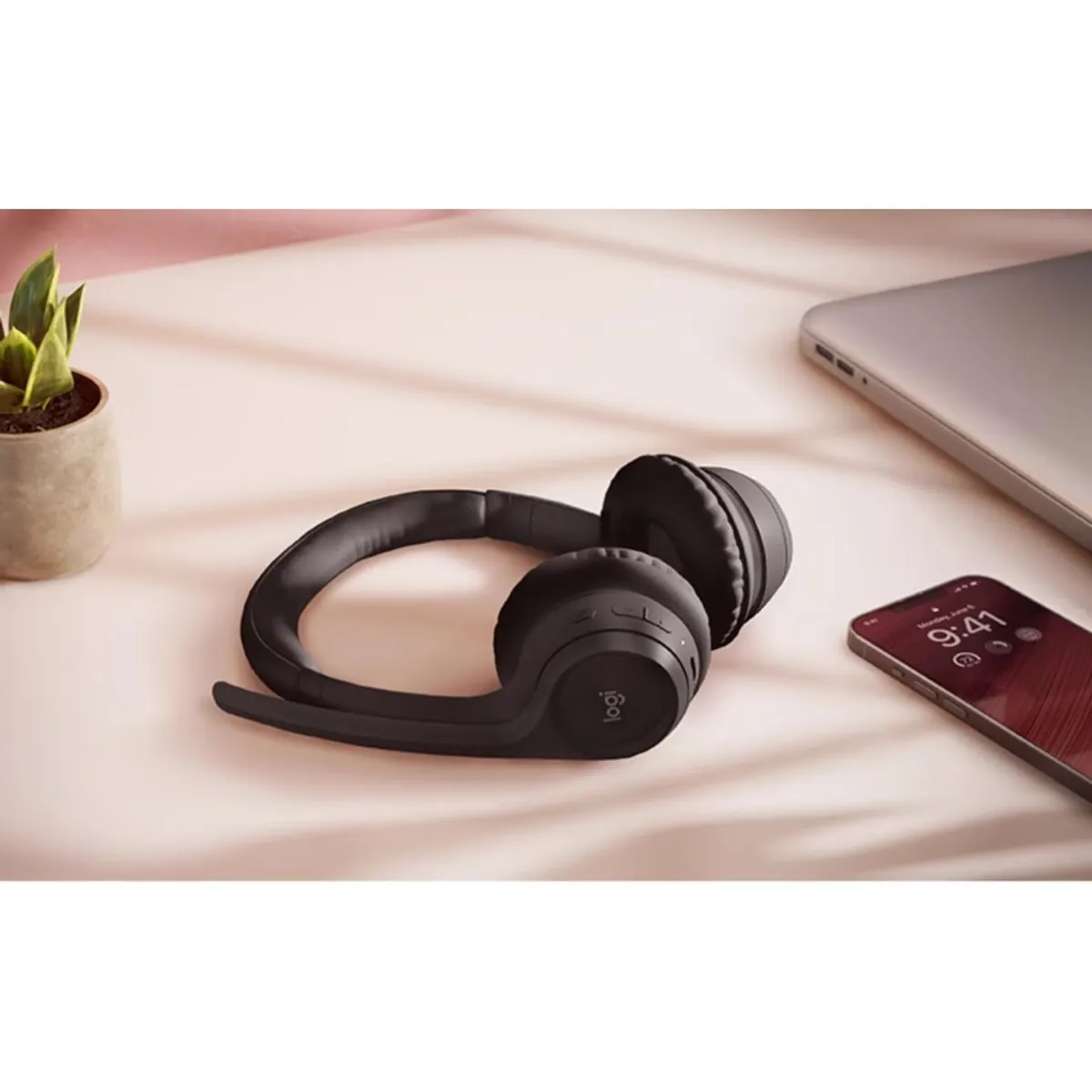 LOGITECH - Headset Sem Fio Logitech Zone 300 - Negro