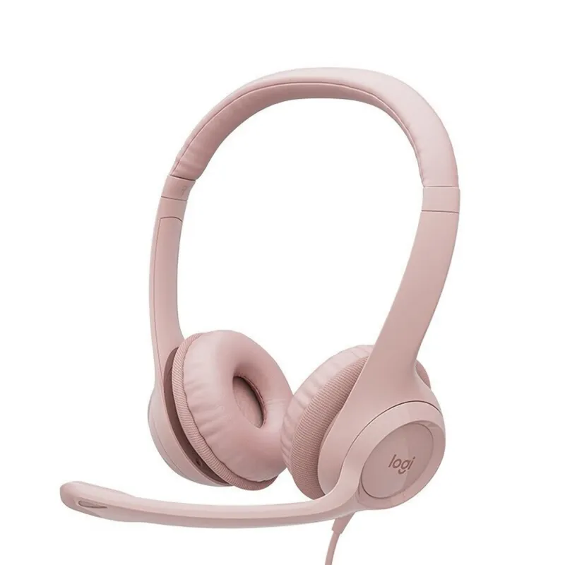 LOGITECH - Audífonos Inalámbricos Bluetooth Logitech H390 Rosa