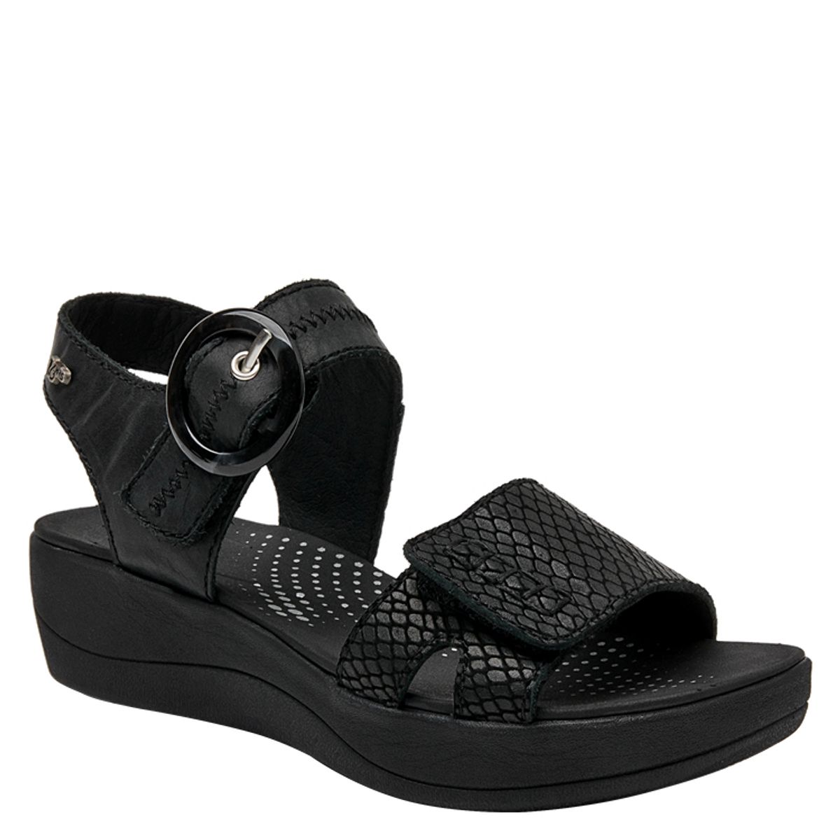 16 HRS - Sandalia Casual Mujer Negro 16 Hrs