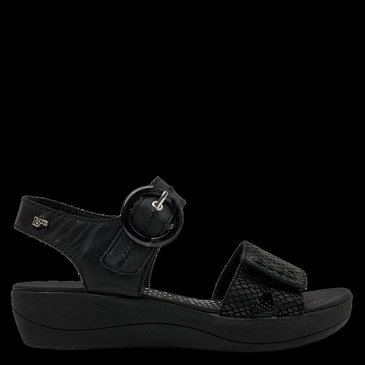 16 HRS - Sandalia Casual Mujer Negro 16 Hrs