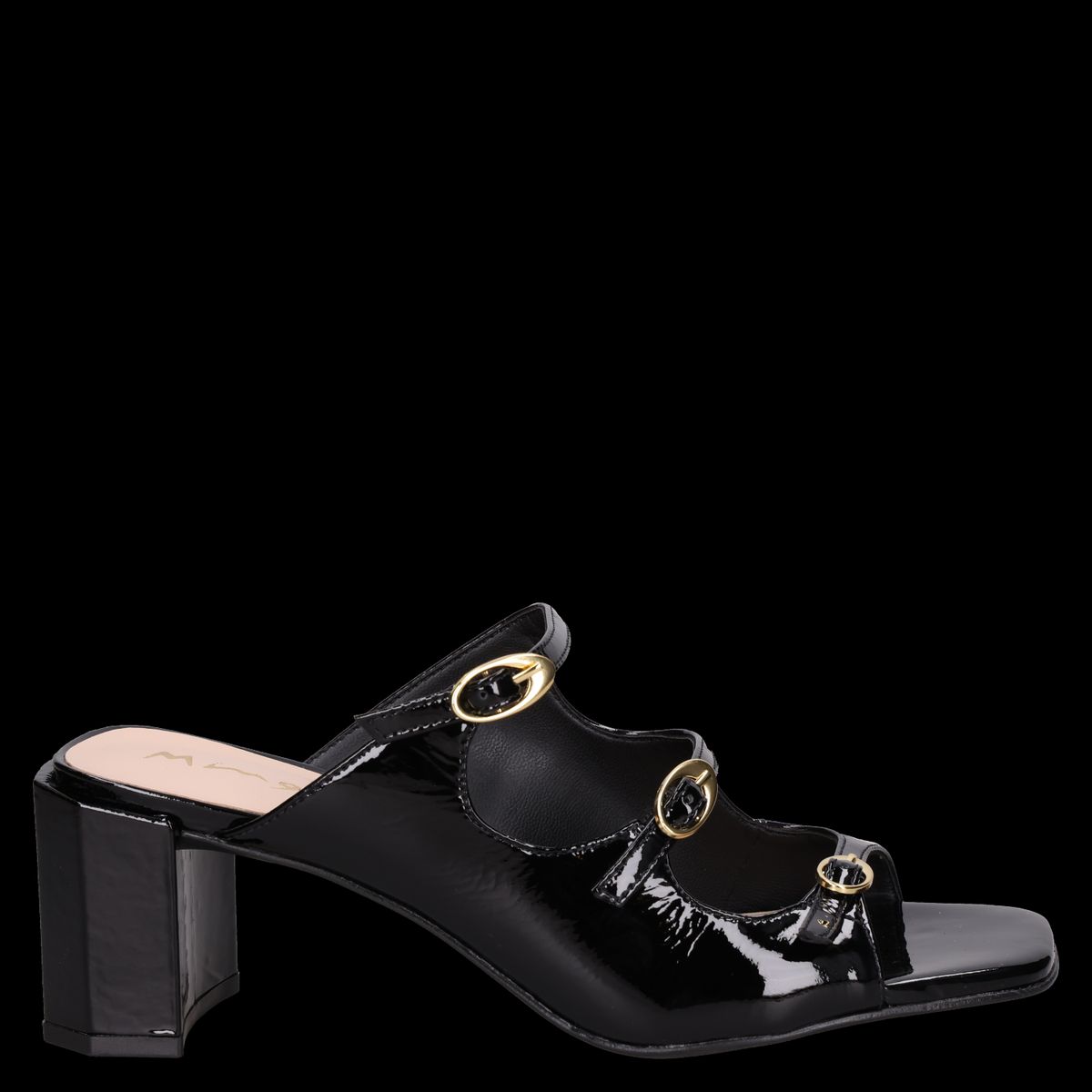 MINGO - Sandalia Formal Mujer Negro Mingo