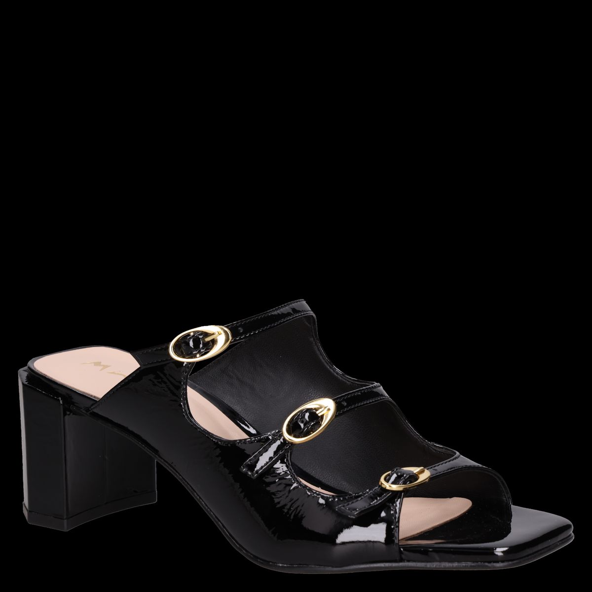 MINGO - Sandalia Formal Mujer Negro Mingo