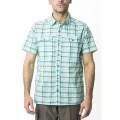 KANNU - Camisa Outdoor Cuadrillé Verde