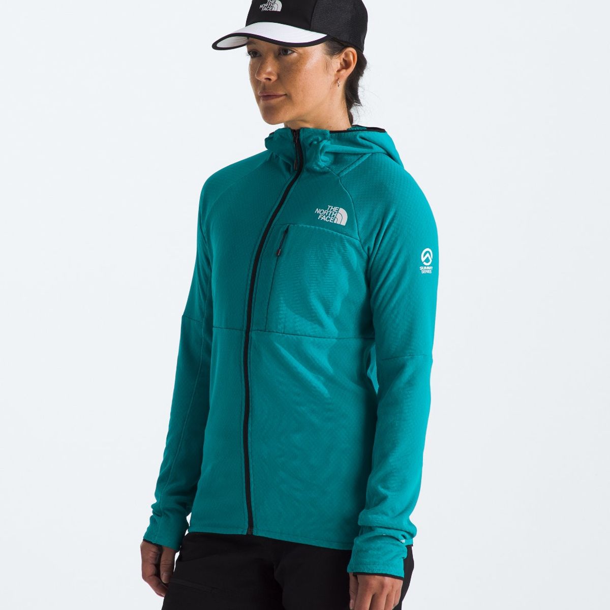 THE NORTH FACE - Polar Summit Futurefleece™ Hoodie Mujer Celeste