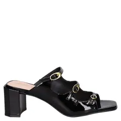 MINGO - Sandalia Mujer Formal Negro