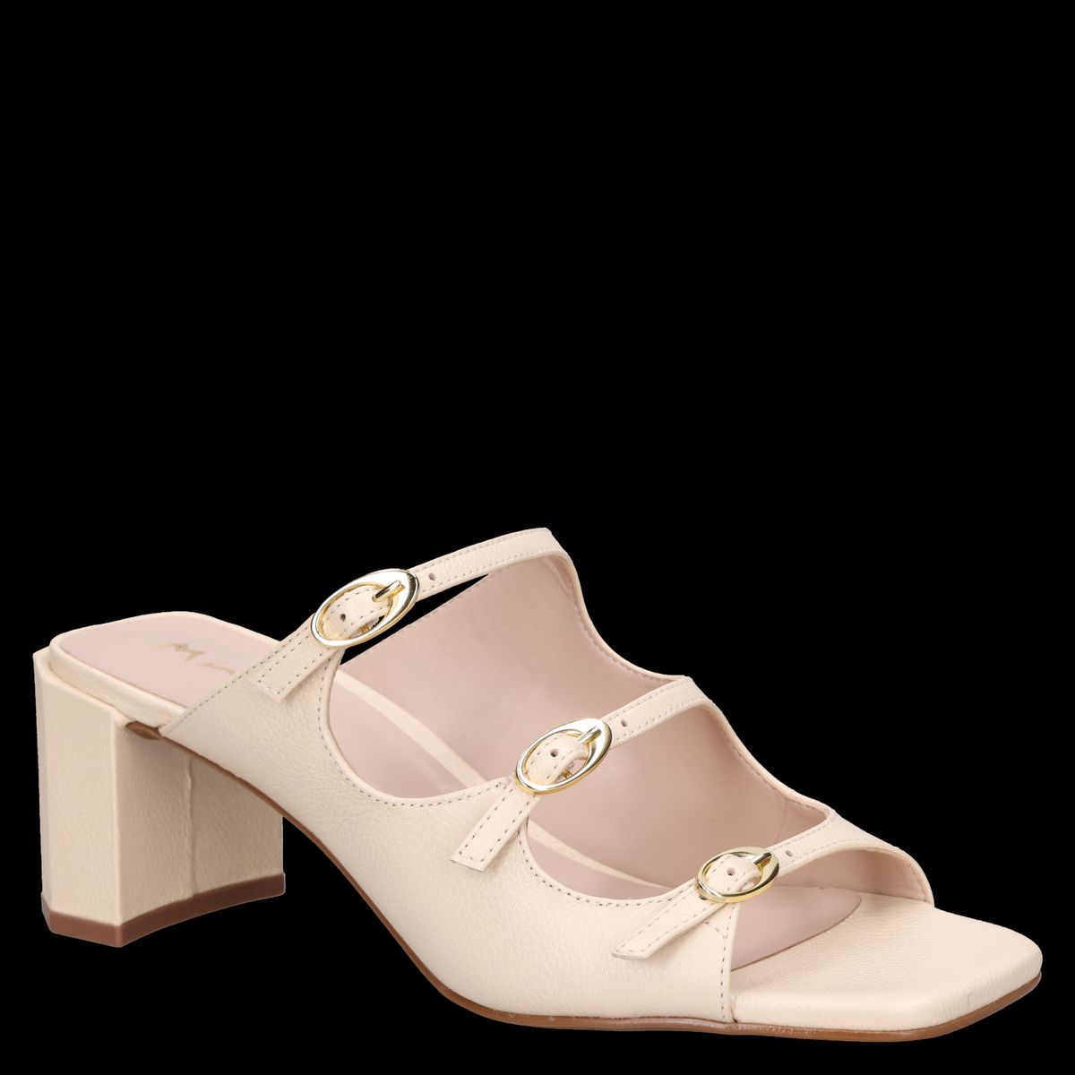 MINGO - Sandalia Mujer Formal Beige Mingo