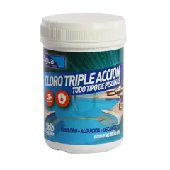 UNIVERSAL - Cloro Para Piscinas en Tabletas 1Kg Triple Acción