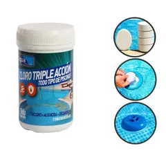 UNIVERSAL - Cloro Para Piscinas en Tabletas 1Kg Triple Acción