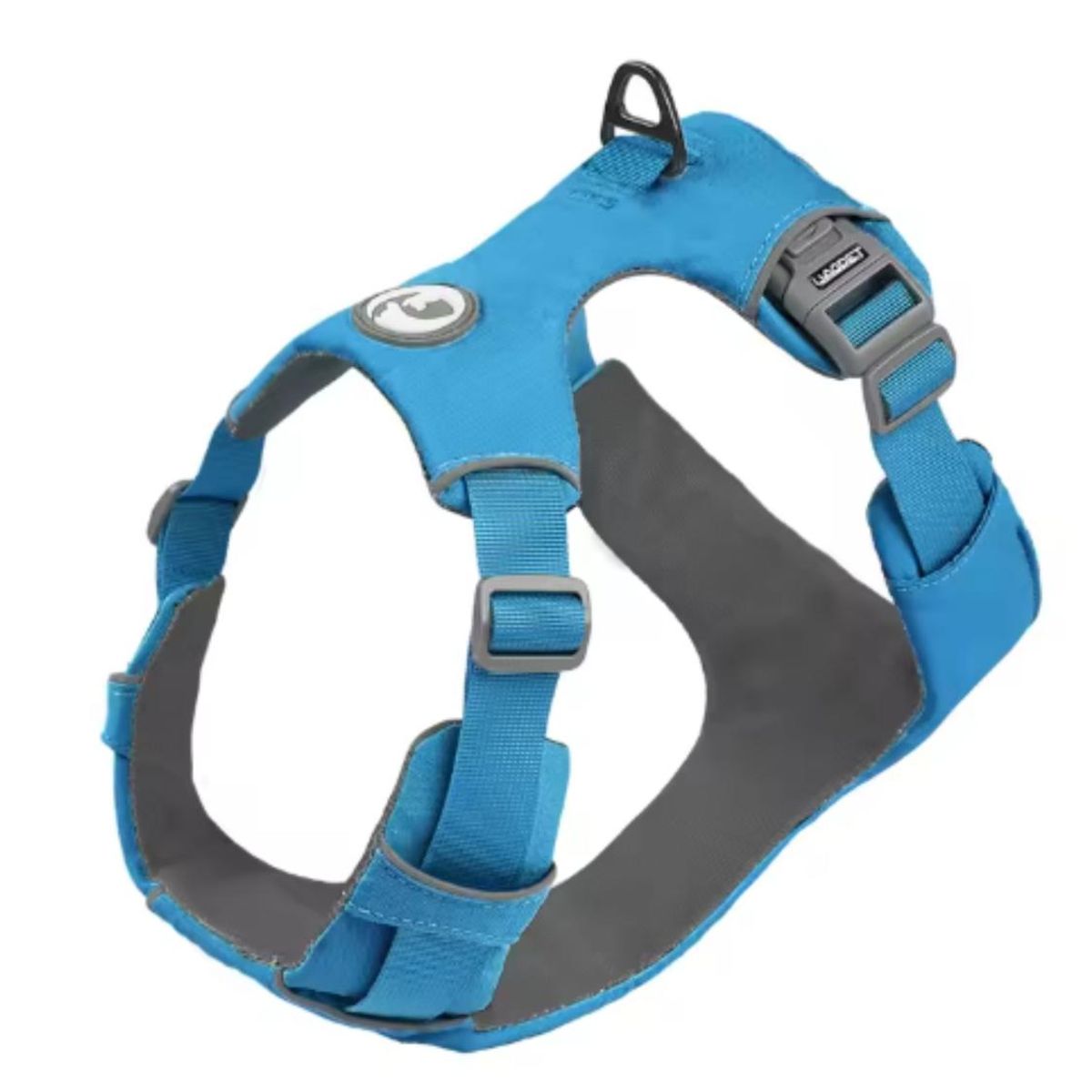GENERICO - Arnés Antitirones Antiasfixia Para Perros Grandes Talla L - Celeste - L