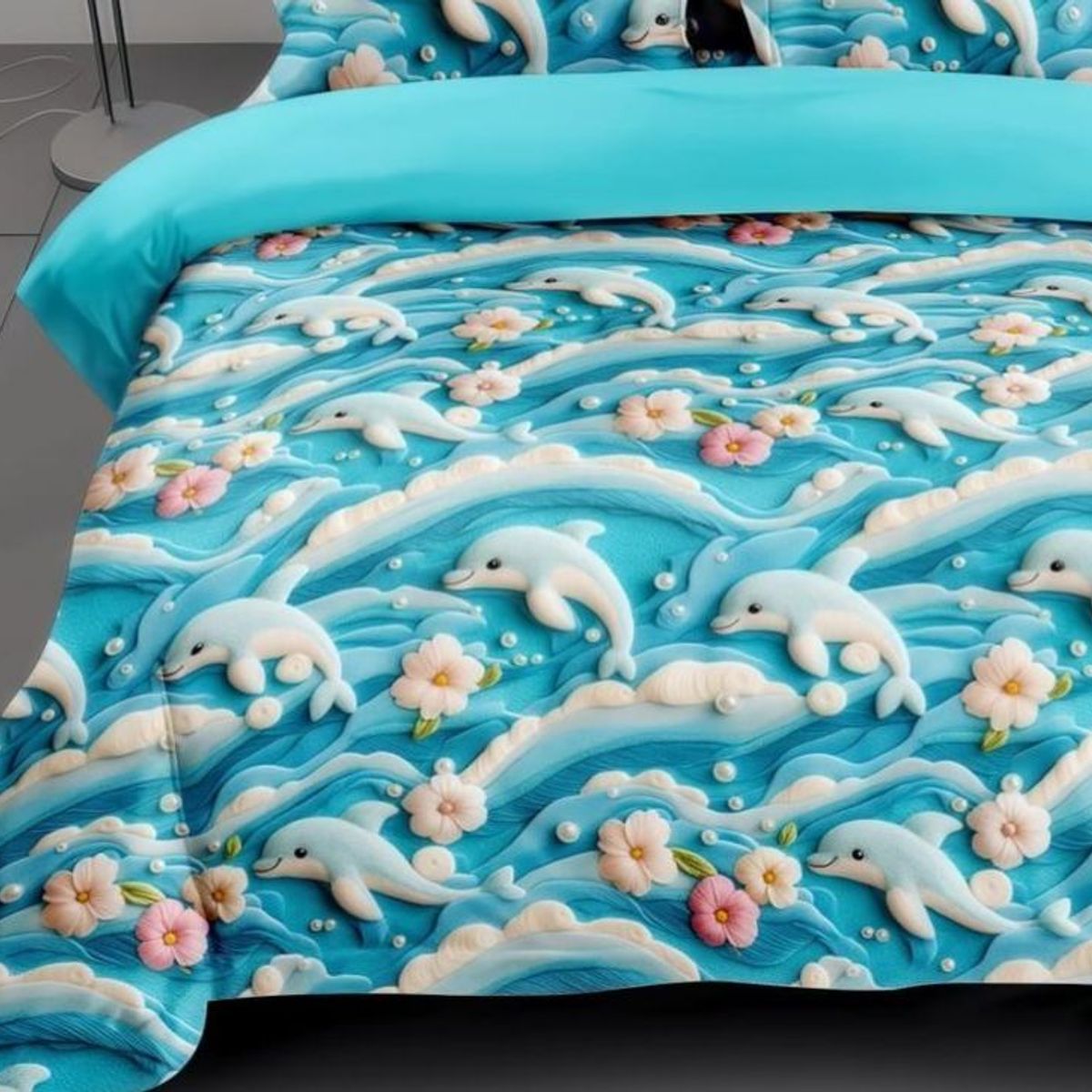 GENERICO - COBERTORES DE VERANO QUILTS REVERSIBLES DISEÑOS EN 5D