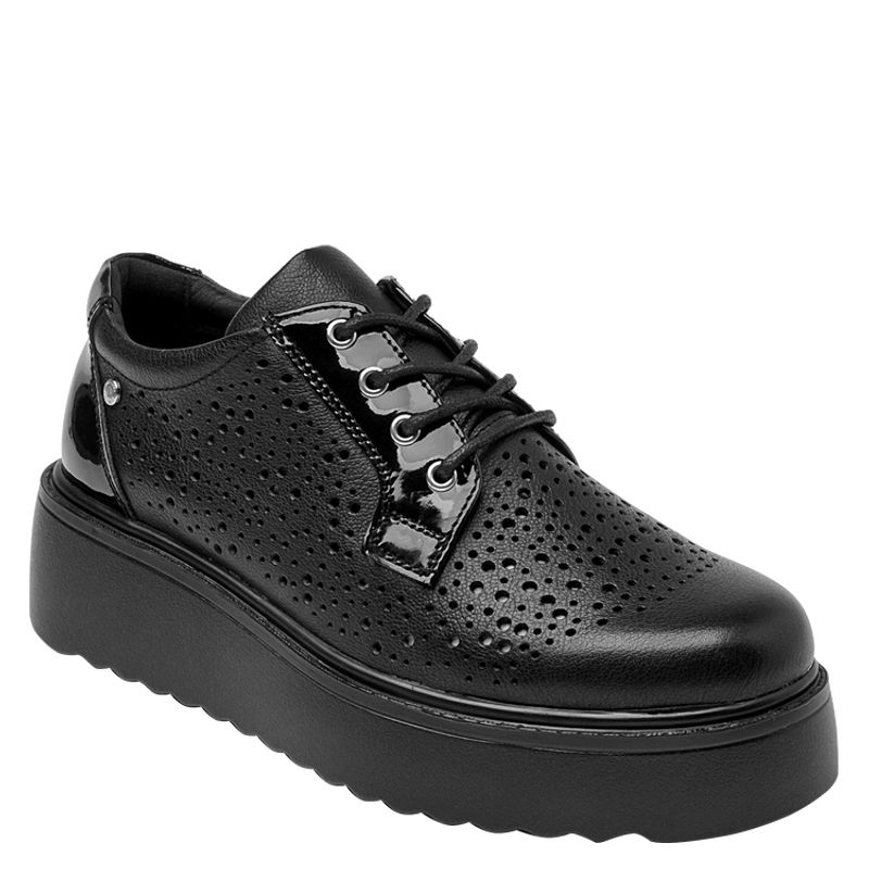 POLLINI - Zapatilla Casual Mujer Negro Pollini