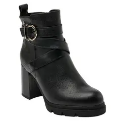 POLLINI - Botin Casual Mujer Negro