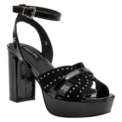 POLLINI - Sandalia Vestir Mujer Negro