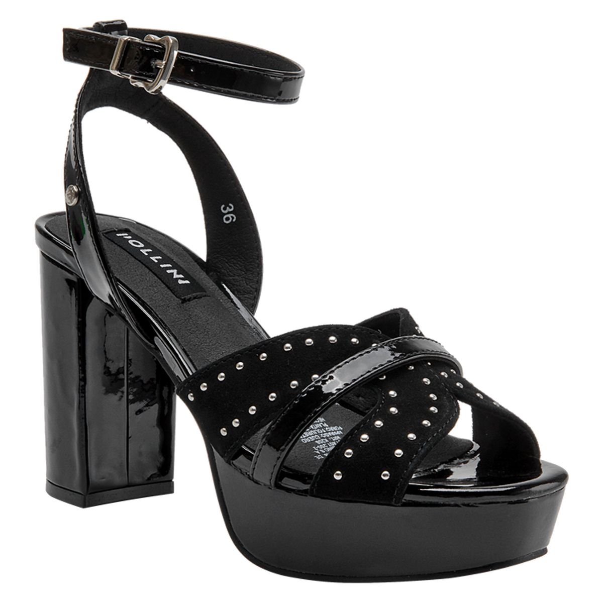 POLLINI - Sandalia Vestir Mujer Negro Pollini