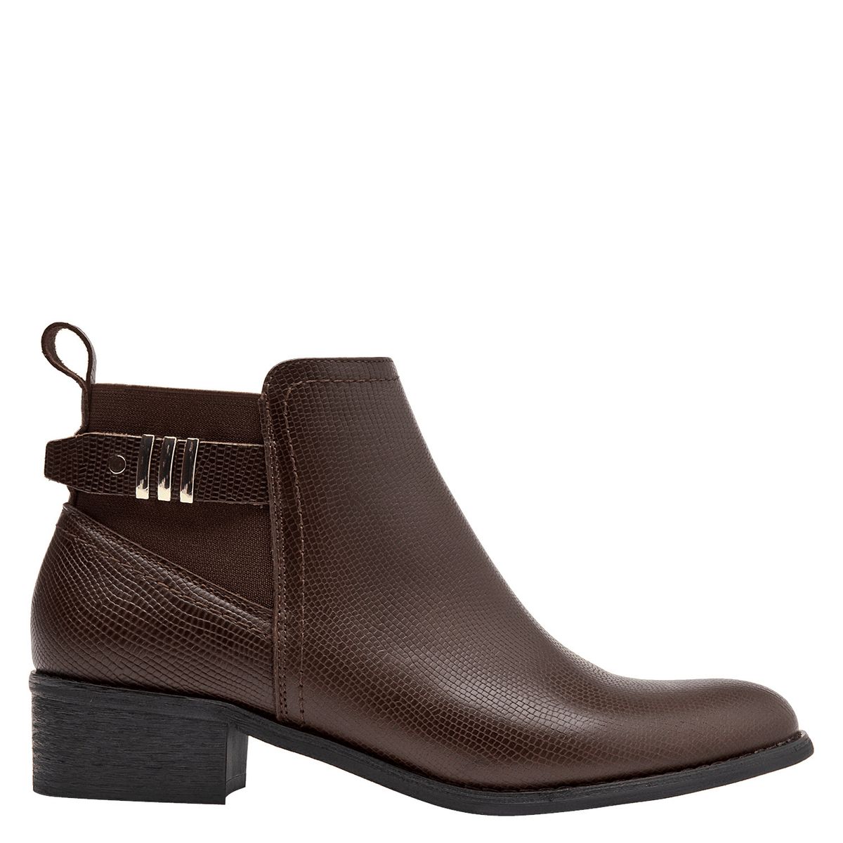 BRUNO ROSSI - Botin Casual Mujer Marrón Bruno Rossi