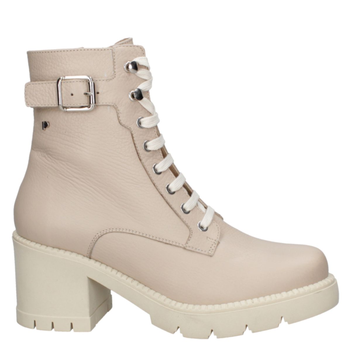 POLLINI - Botín Casual Mujer Beige Pollini