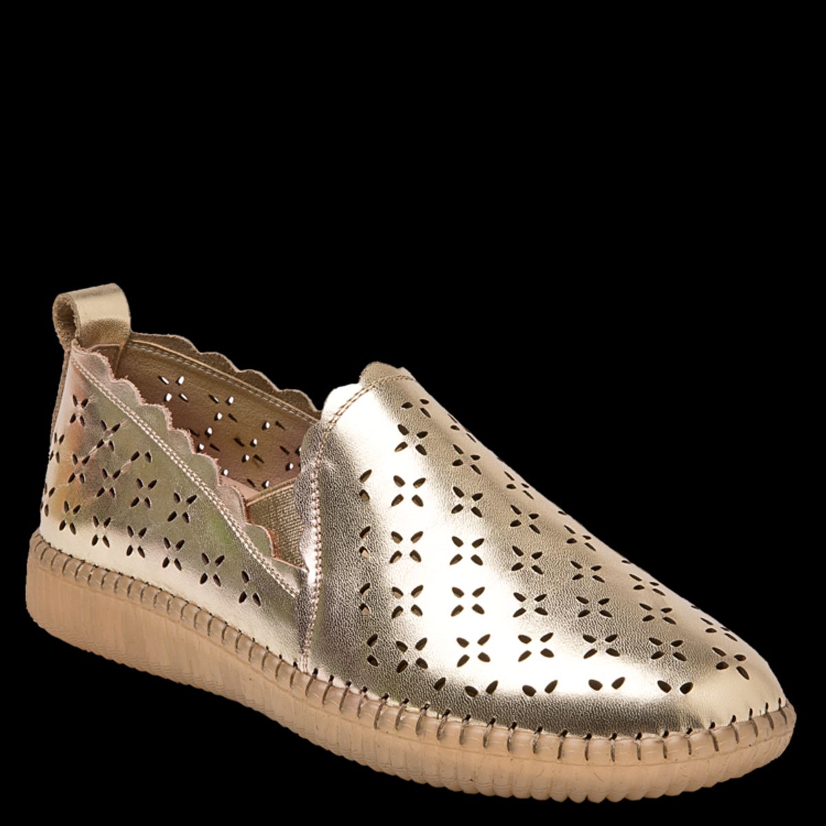 16 HRS - Zapato Casual Mujer Dorado 16 Hrs