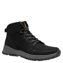 PLUMA - Botin Casual Hombre Negro