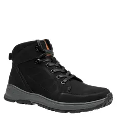 PLUMA - Botin Casual Hombre Negro