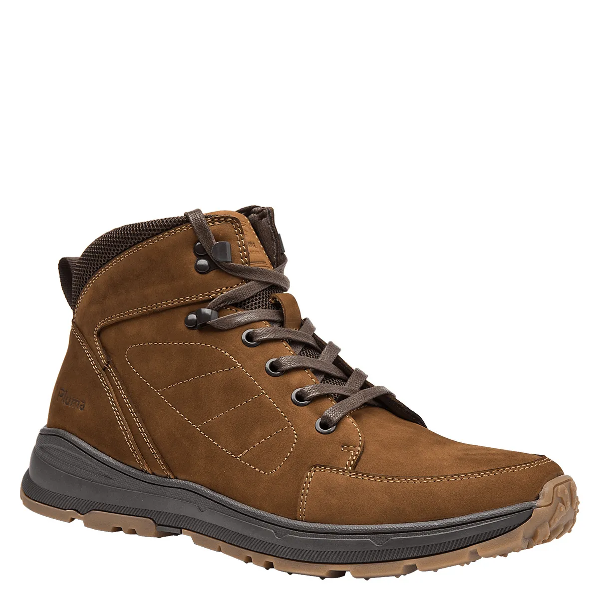 PLUMA - Botin Casual Hombre Marrón Pluma