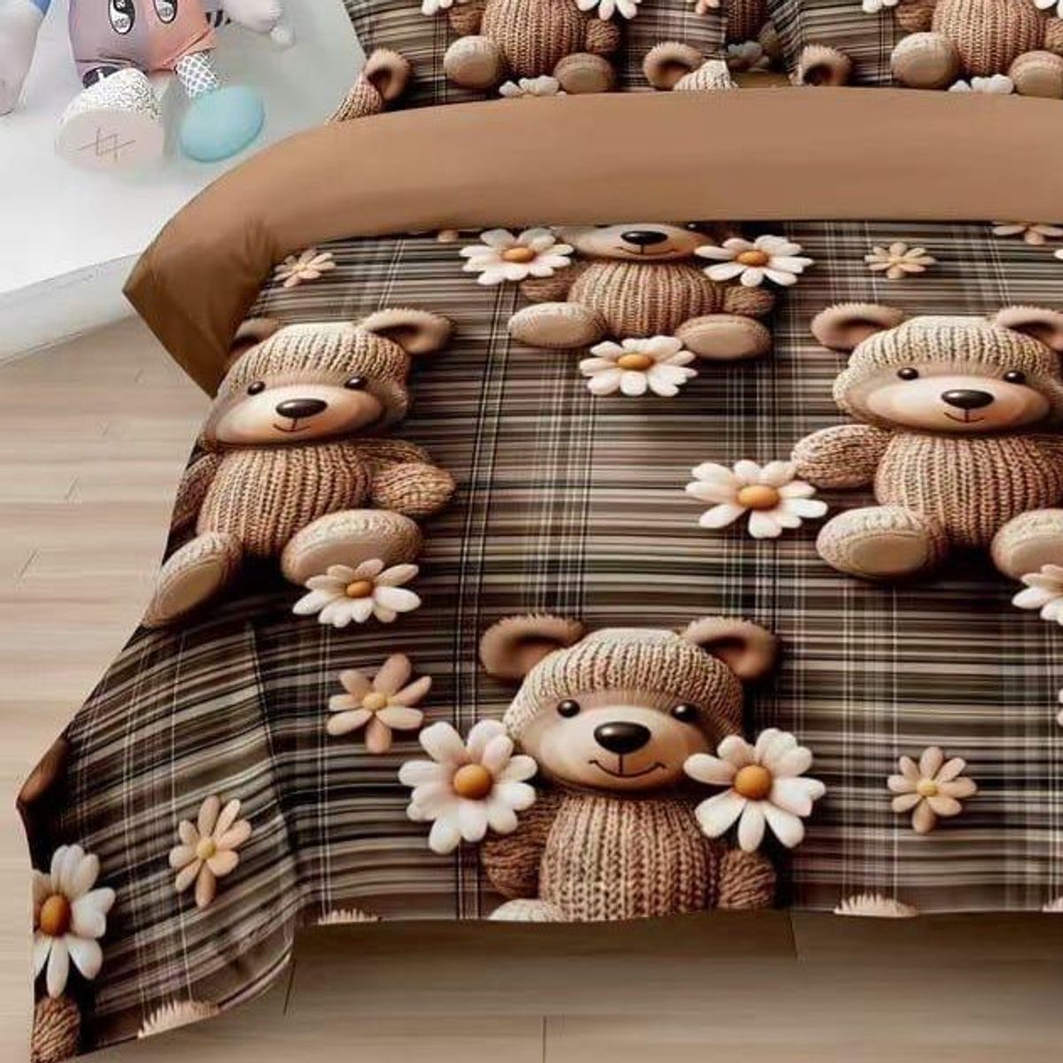 GENERICO - COBERTORES DE VERANO QUILTS REVERSIBLES DISEÑOS EN 5D