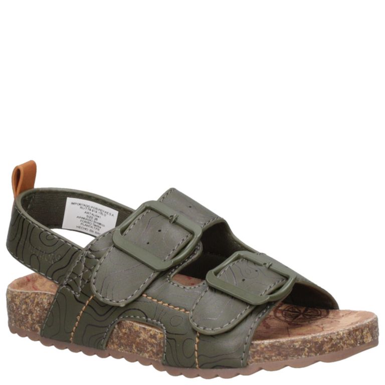 Sandalia Casual Niño Verde