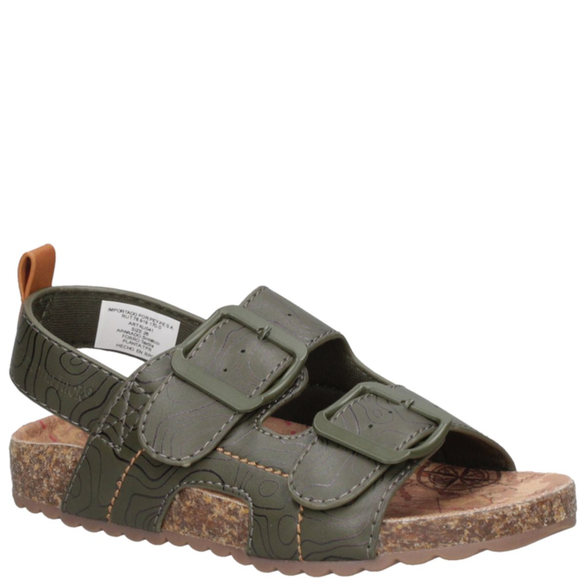 PANAMA JACK - Sandalia Casual Niño Verde Panama Jack