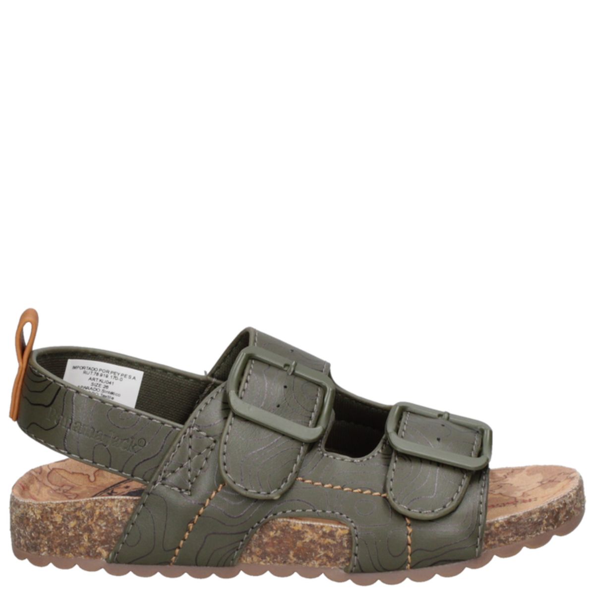 PANAMA JACK - Sandalia Casual Niño Verde Panama Jack