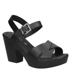BRUNO ROSSI - Sandalia Casual Mujer Negro