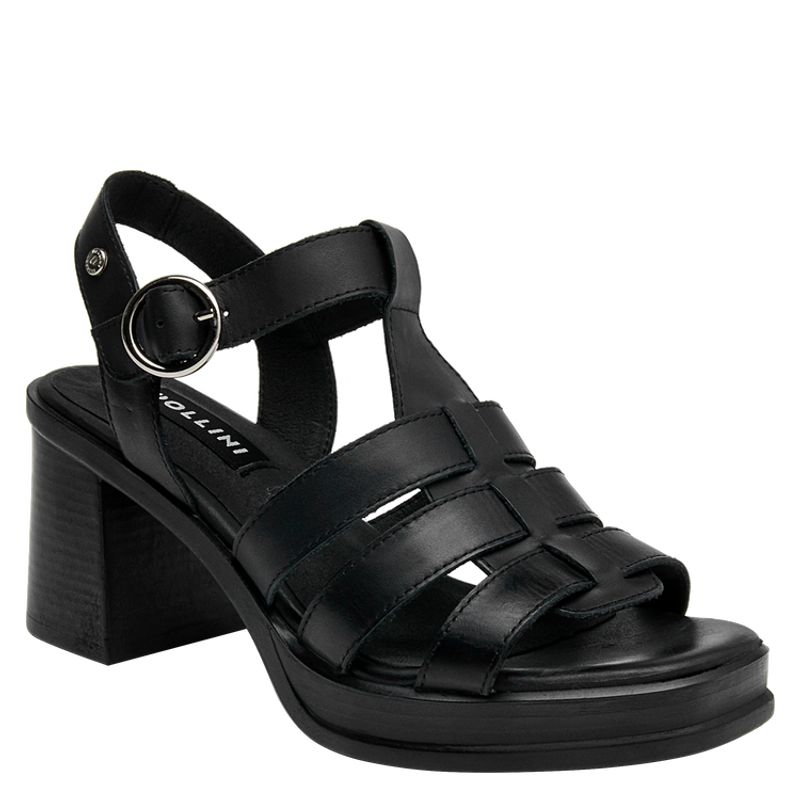 POLLINI - Sandalia Casual Mujer Negro Pollini