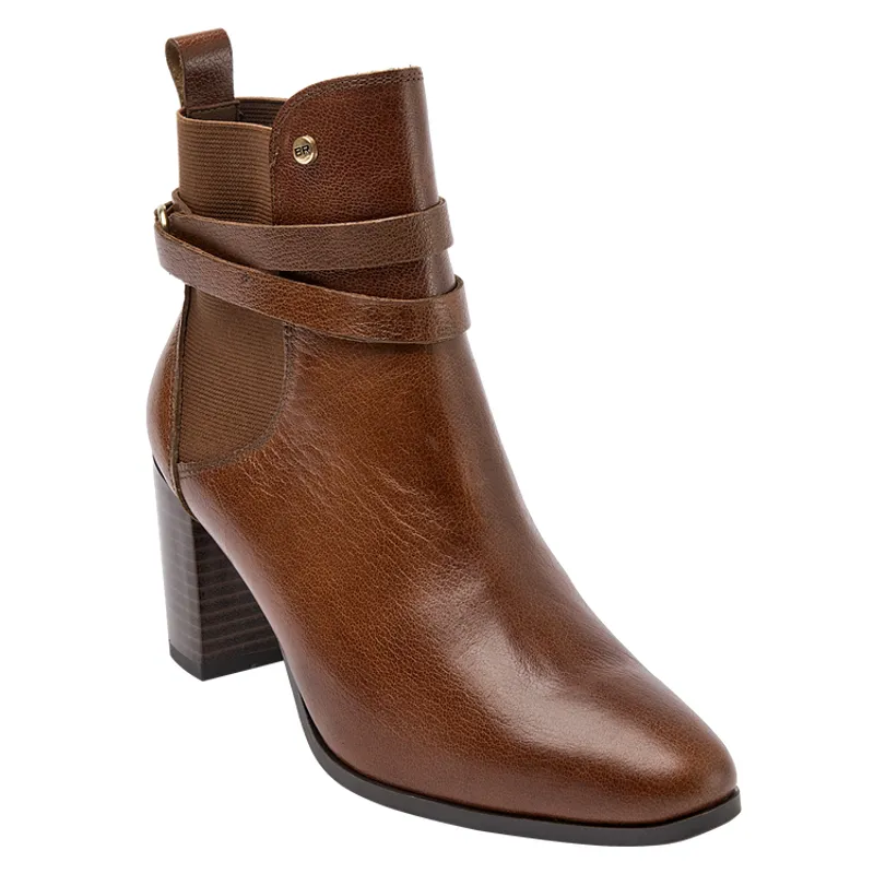 BRUNO ROSSI - Botin Casual Mujer Marrón Bruno Rossi