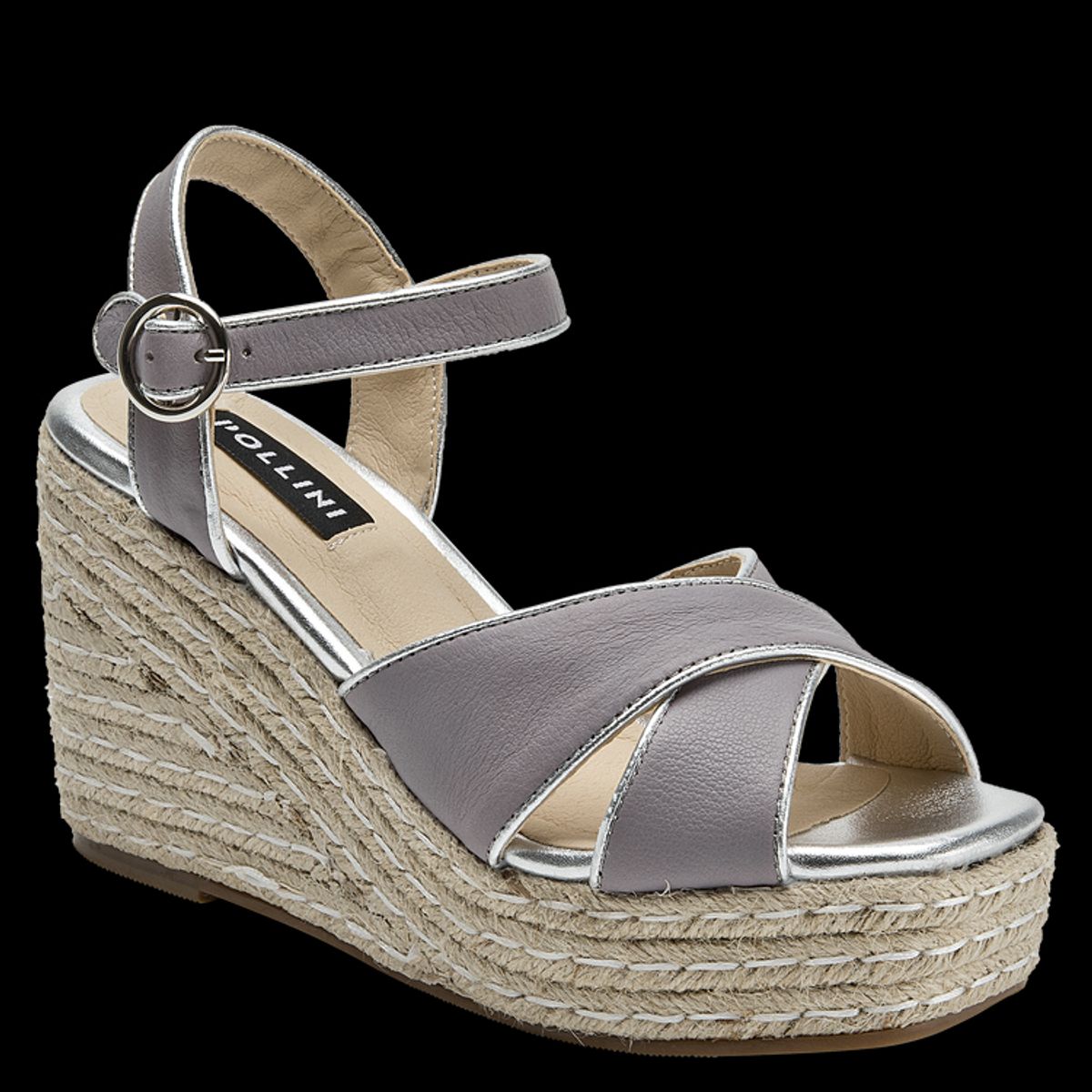 POLLINI - Sandalia Casual Mujer Morado Pollini