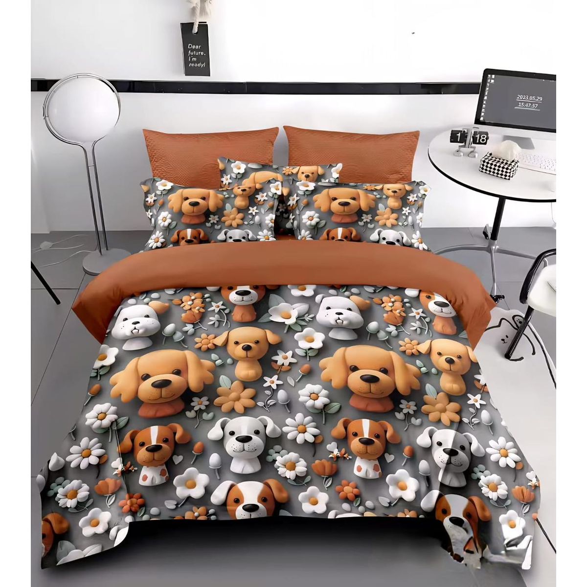 GENERICO - COBERTORES DE VERANO QUILTS REVERSIBLES DISEÑOS EN 5D