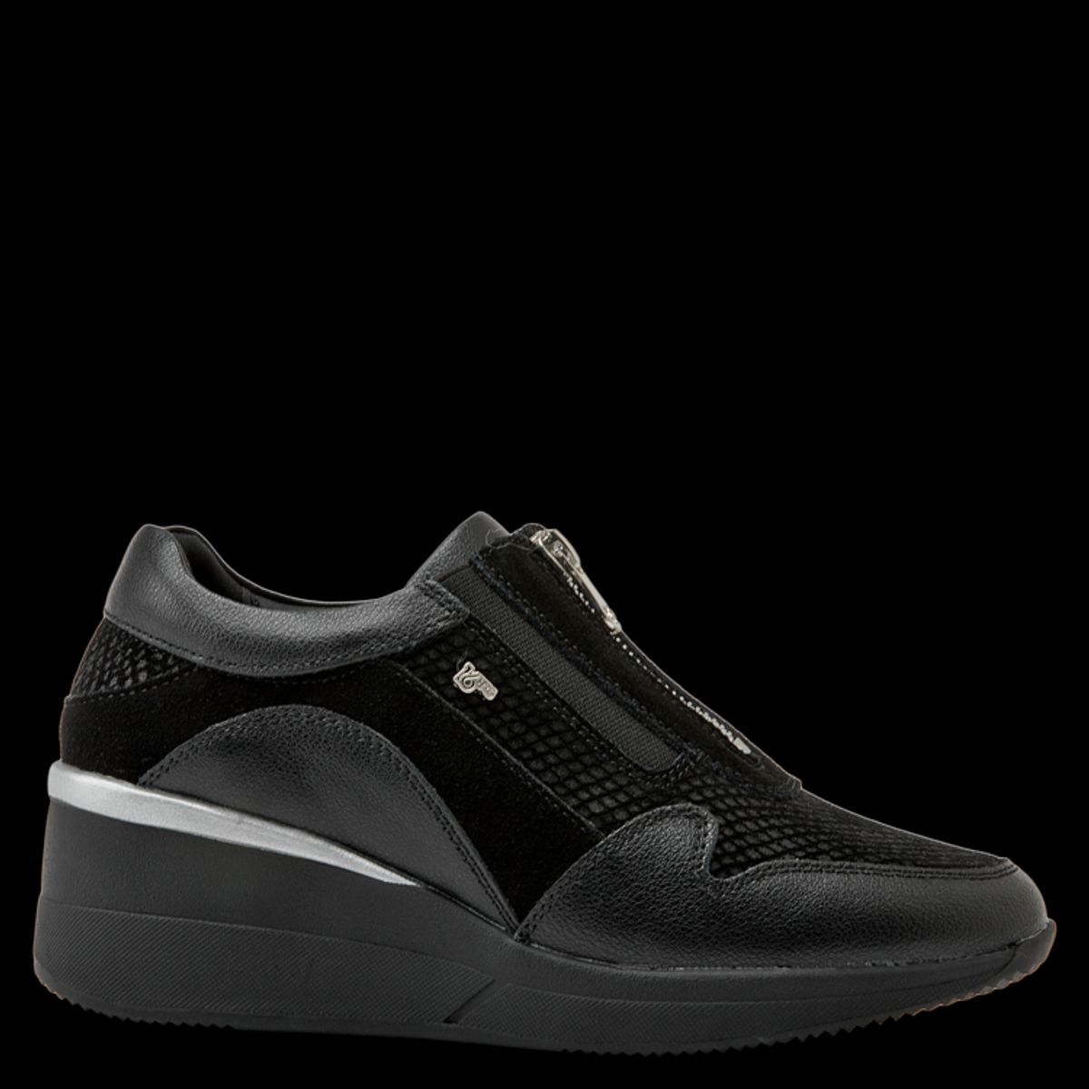 16 HRS - Zapatilla Casual Mujer Negro 16 Hrs