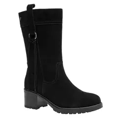 BRUNO ROSSI - Bota Casual Mujer Negro