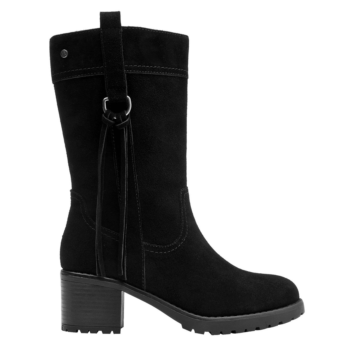 BRUNO ROSSI - Bota Casual Mujer Negro Bruno Rossi