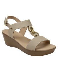 Sandalia Casual Mujer Beige