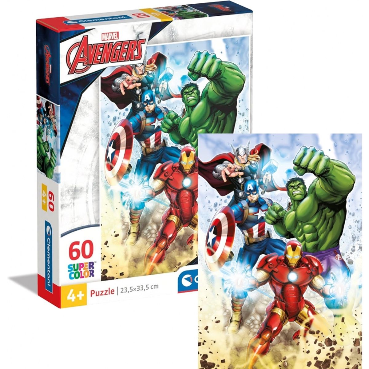 CLEMENTONI - CLEMENTONI 26193 PUZZLE 60 PIEZAS MARVEL AVENGERS