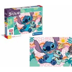 CLEMENTONI - 26331 PUZZLE 60 PIEZAS DISNEY STITCH