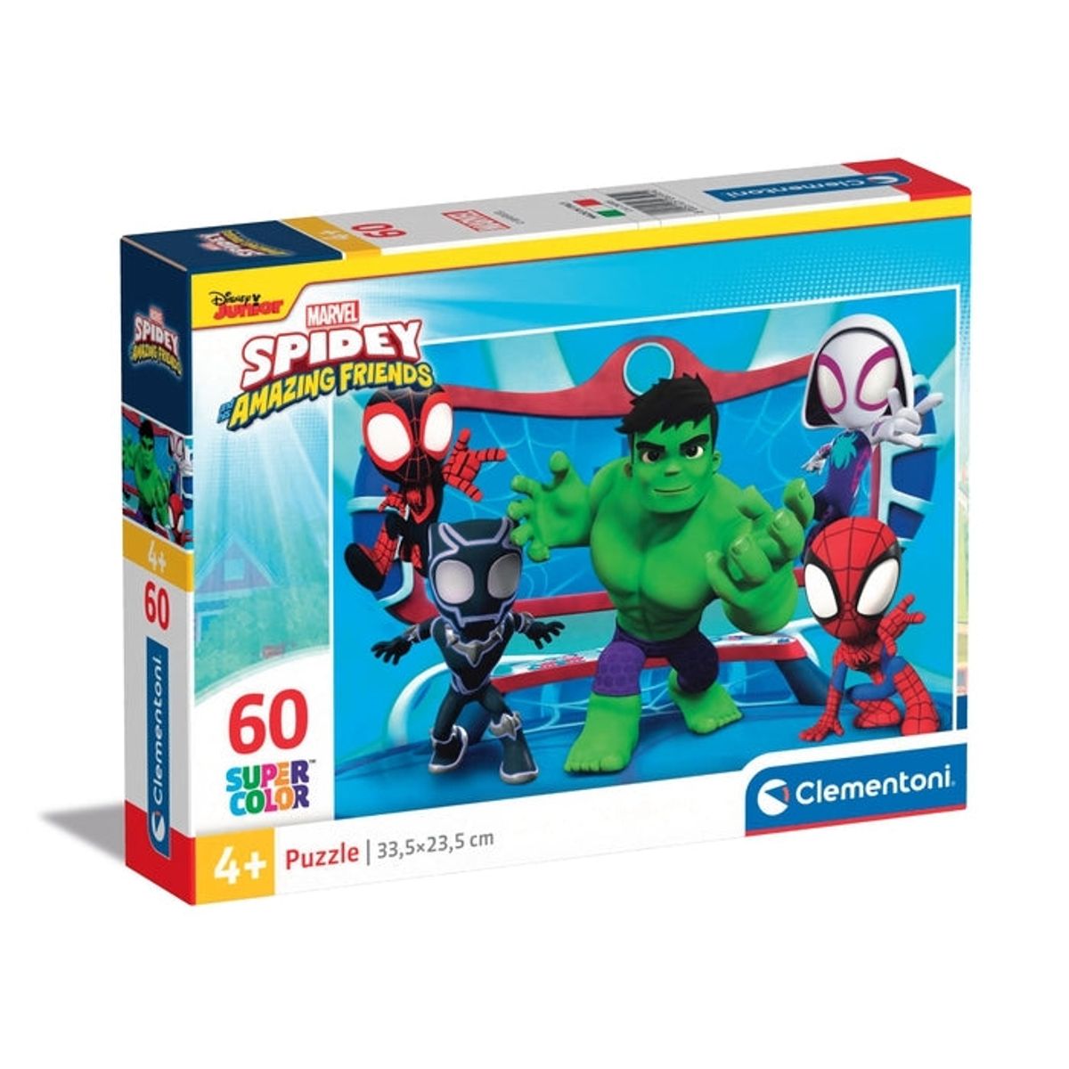 CLEMENTONI CLEMENTONI 26595 PUZZLE 60 PIEZAS SPIDEY AND HIS AMAZING ...