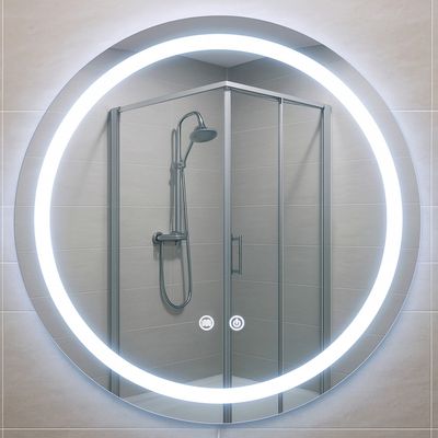 Imagen 2 del producto Espejo Redondo Touch con Luz Led 3 colores 80 cm de Diámetro