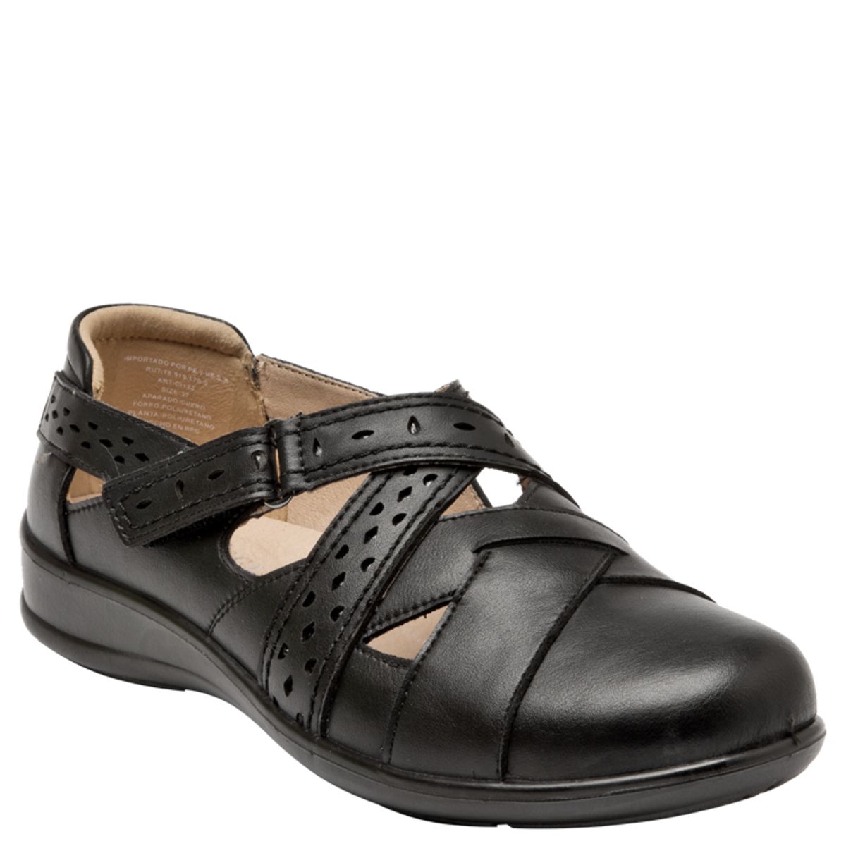 BRUNO ROSSI - Zapato Casual Mujer Negro Bruno Rossi